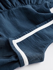 Navy Blue Sailor Baby Dress (0mths-2yrs) - Image 6 of 8
