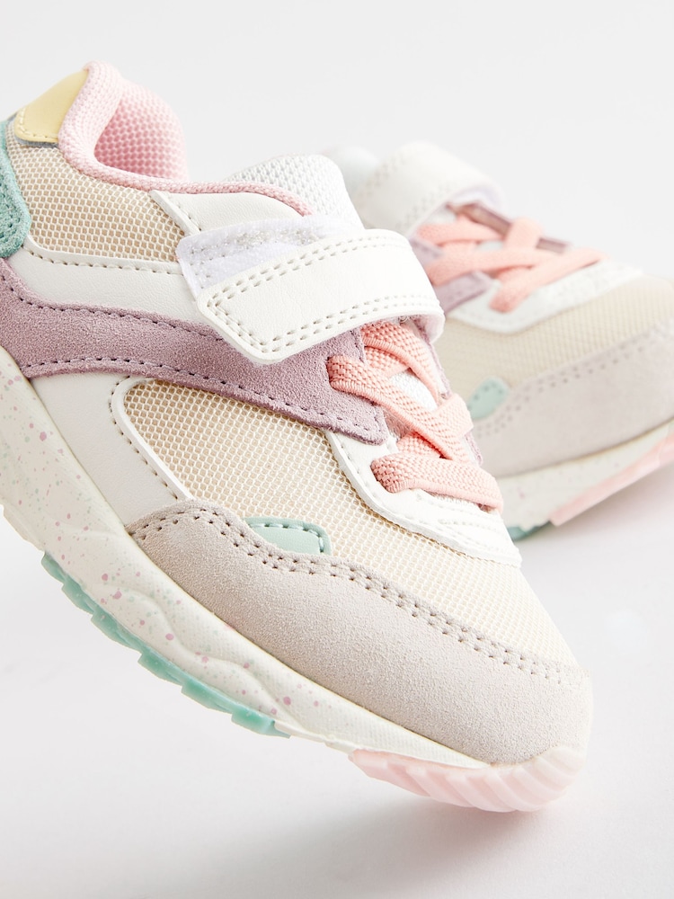 Mehrfarbig/Pastell - Robuste Sneaker mit elastischen Schnürsenkeln - Bild 7 von 7 Mehrfarbig/Pastell - Robuste Sneaker mit elastischen Schnürsenkeln - Bild 7 von 7