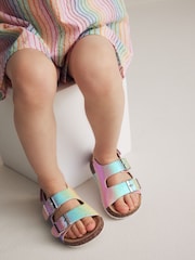 Multi Corkbed Two Strap Sandals - Image 1 of 8