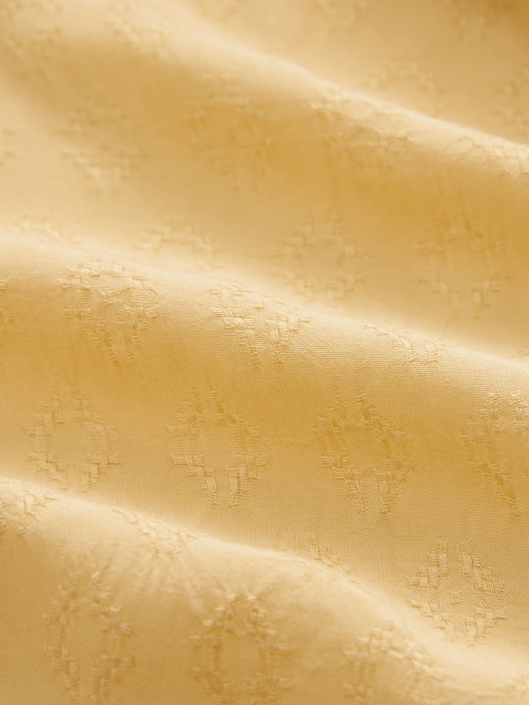 Yellow Mini Wrap Dress - Image 8 of 8