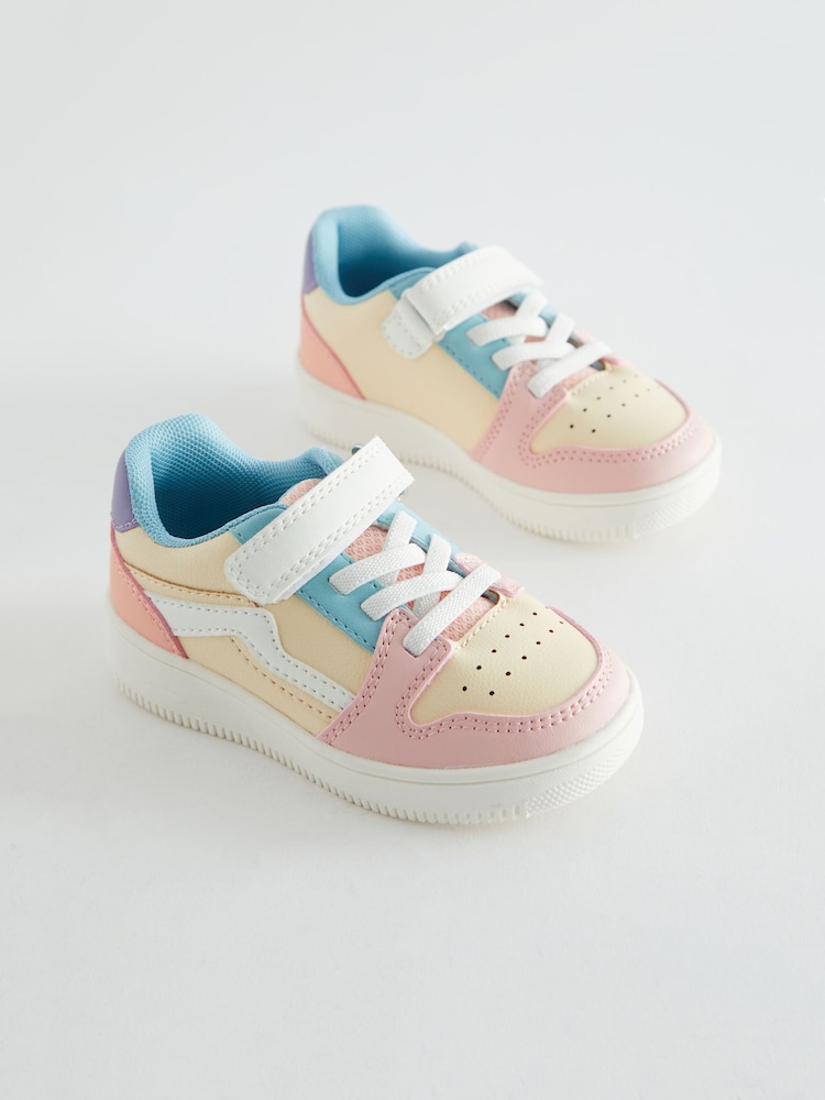 Multi Pastel Lifestyle Trainers - Image 1 of 5