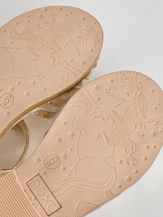 Gold Fisherman Occasion Sandals - Image 5 of 5