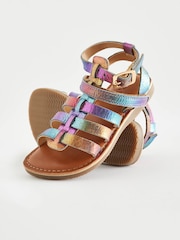 Rainbow Leather Gladiator Sandals - Image 4 of 6
