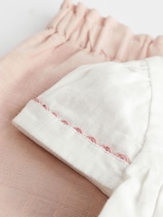 Pink/White Top And Trousers Baby Set (0mths-2yrs) - Image 6 of 7