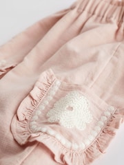 Pink/White Top And Trousers Baby Set (0mths-2yrs) - Image 7 of 7