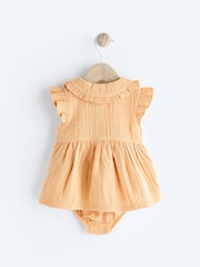 Yellow Woven Baby Shirt and Knickers Set (0mths-3yrs) - Image 6 of 12