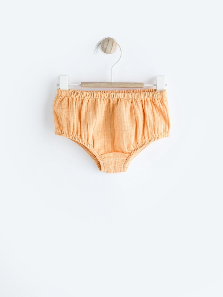 Yellow Woven Baby Shirt and Knickers Set (0mths-3yrs) - Image 7 of 12