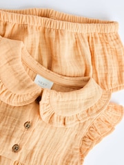 Yellow Woven Baby Shirt and Knickers Set (0mths-3yrs) - Image 9 of 12