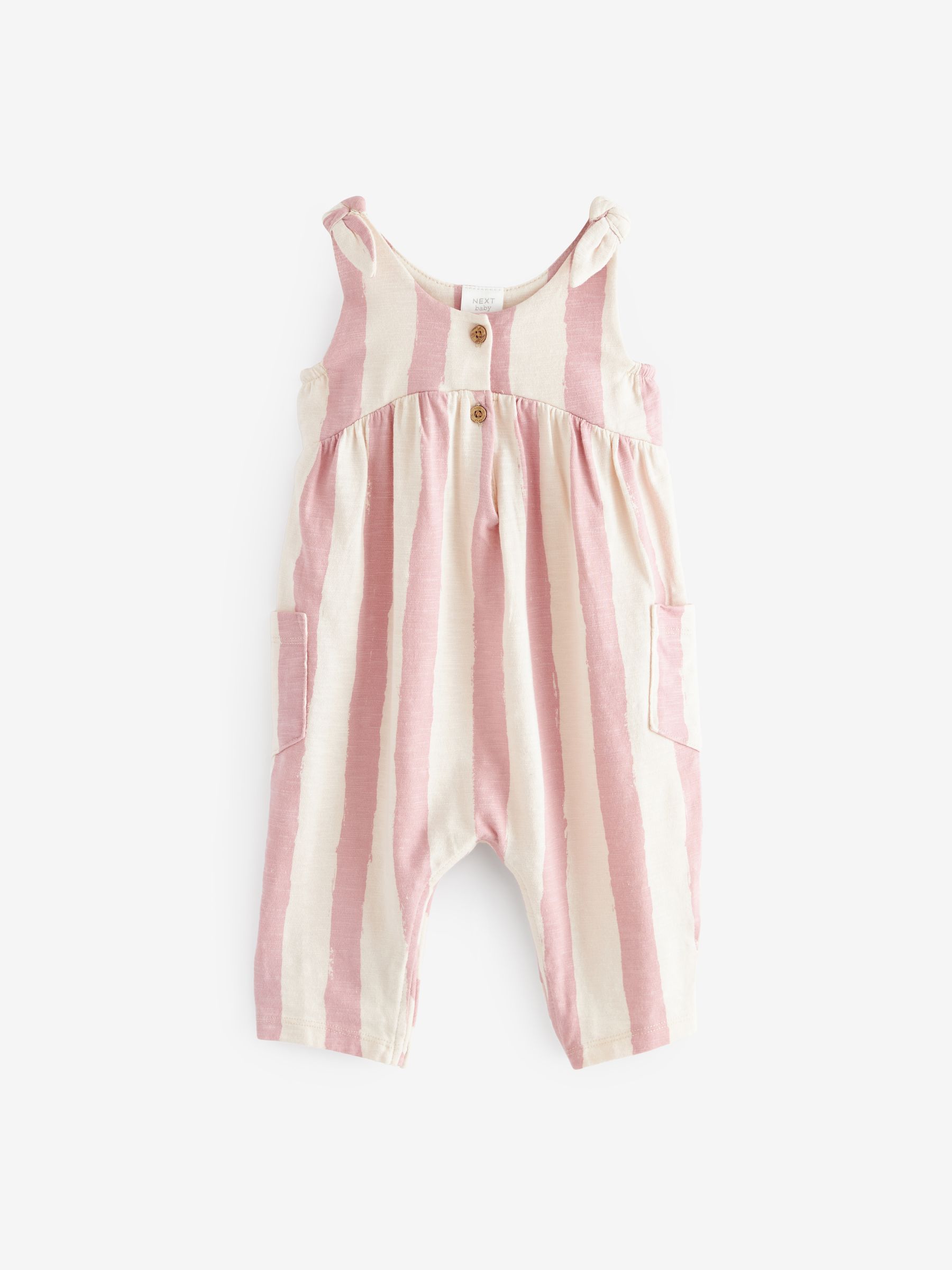 Pink and white romper outlet