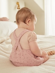 Pink Spot Baby Bloomer Romper & Short Sleeve Bodysuit Set (0mths-2yrs) - Image 3 of 11