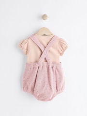 Pink Spot Baby Bloomer Romper & Short Sleeve Bodysuit Set (0mths-2yrs) - Image 5 of 11