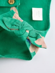 Green Floral Woven Baby Dress (0mths-2yrs) - Image 9 of 10
