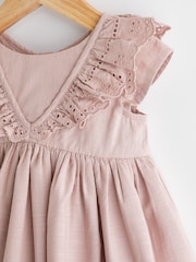Mink Pink Baby Broderie Dress (0mths-2yrs) - Image 8 of 12