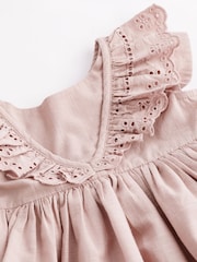 Mink Pink Baby Broderie Dress (0mths-2yrs) - Image 9 of 12