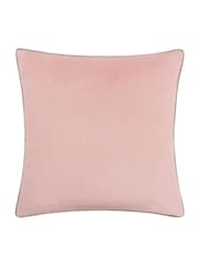 Furn Blush/Grey Meridian Velvet 55 x 55cm Cushion Cover - Image 4 of 7