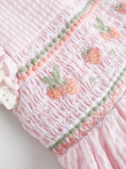 Pink Stripe Baby Dress (0mths-2yrs) - Image 4 of 6