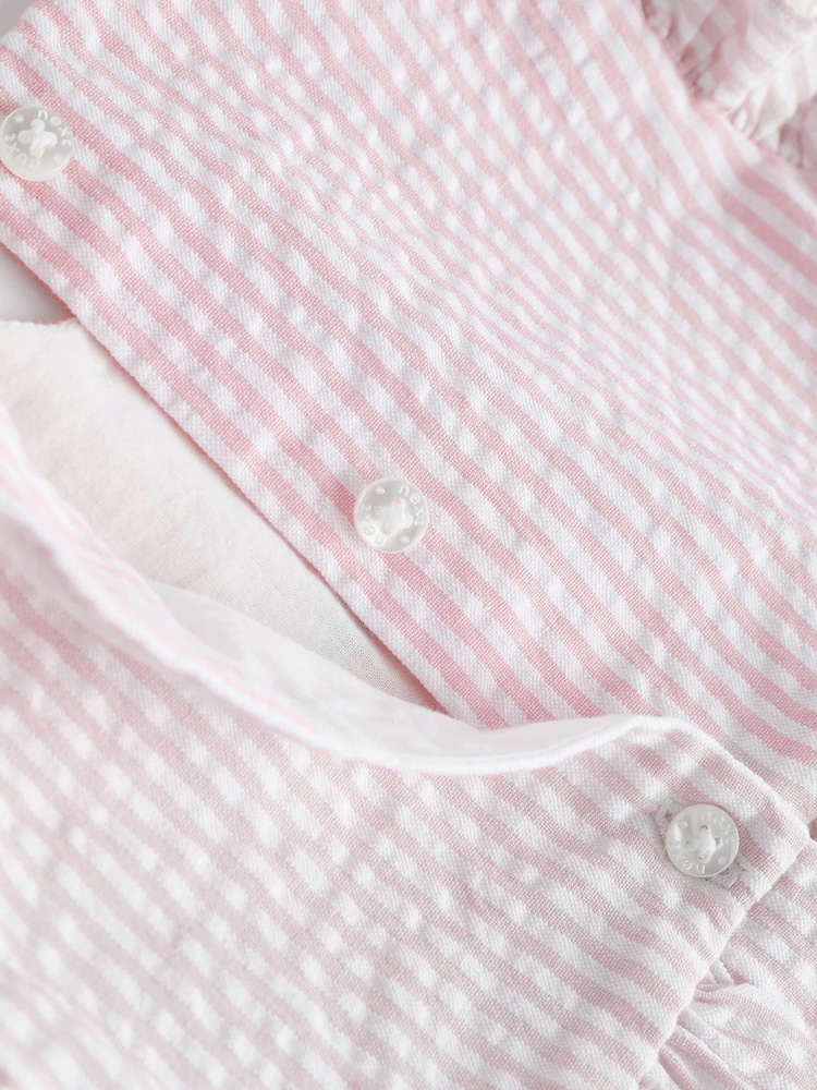 Pink Stripe Baby Dress (0mths-2yrs) - Image 6 of 6