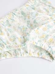 Green Ditsy Floral Woven Baby Dress And Knicker Set (0mths-2yrs) - Image 7 of 11