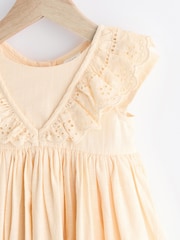 Yellow Baby Broderie Dress (0mths-2yrs) - Image 8 of 11
