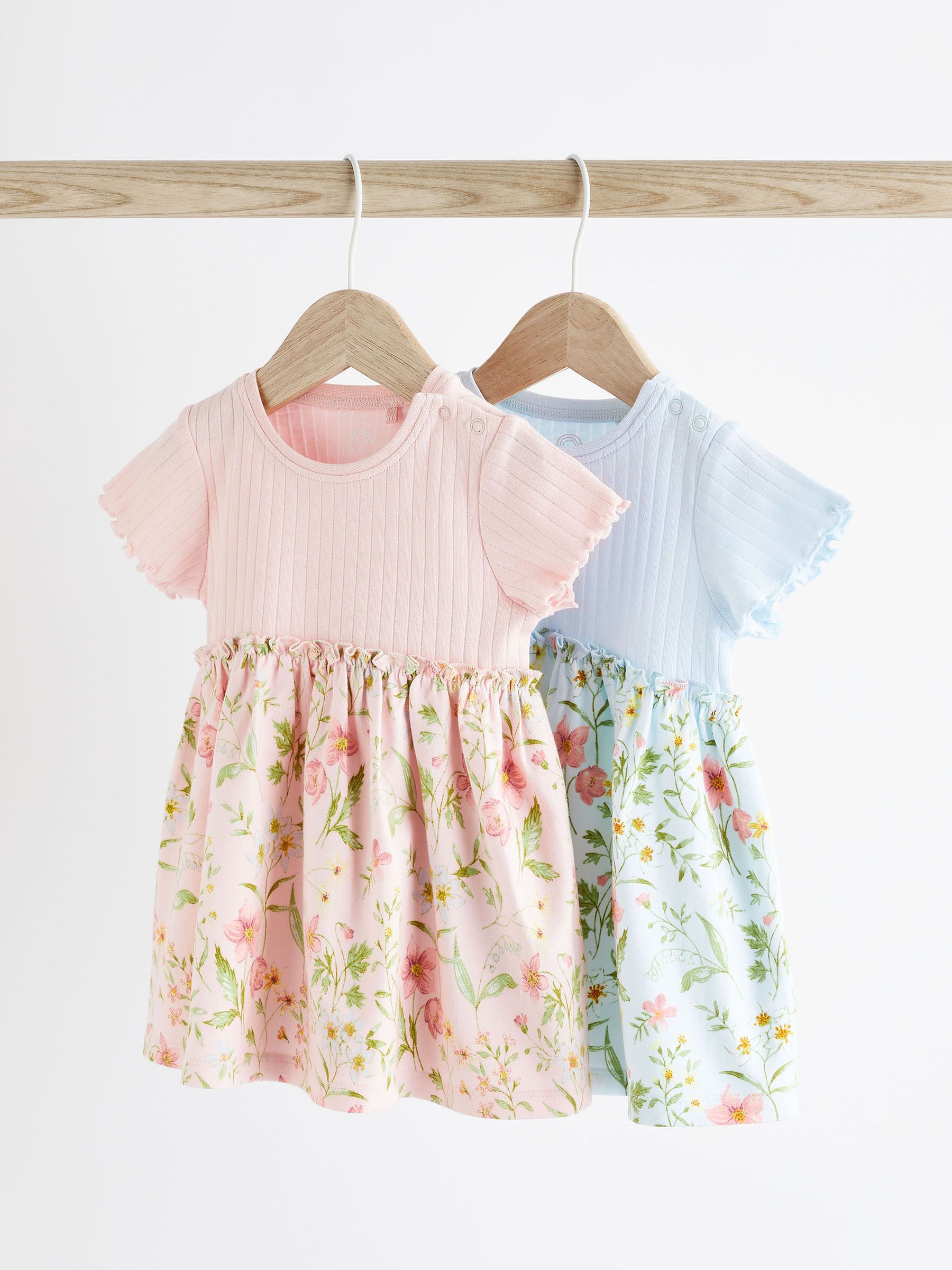 New Baby Girl Winter 2 Piece Dress With Jeans Pant In Blue Colour From 6m To 4 years Year HYKP6553 main image 0