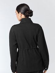 Noir - Veste utilitaire élégante à poche cargo - Image 3 of 6