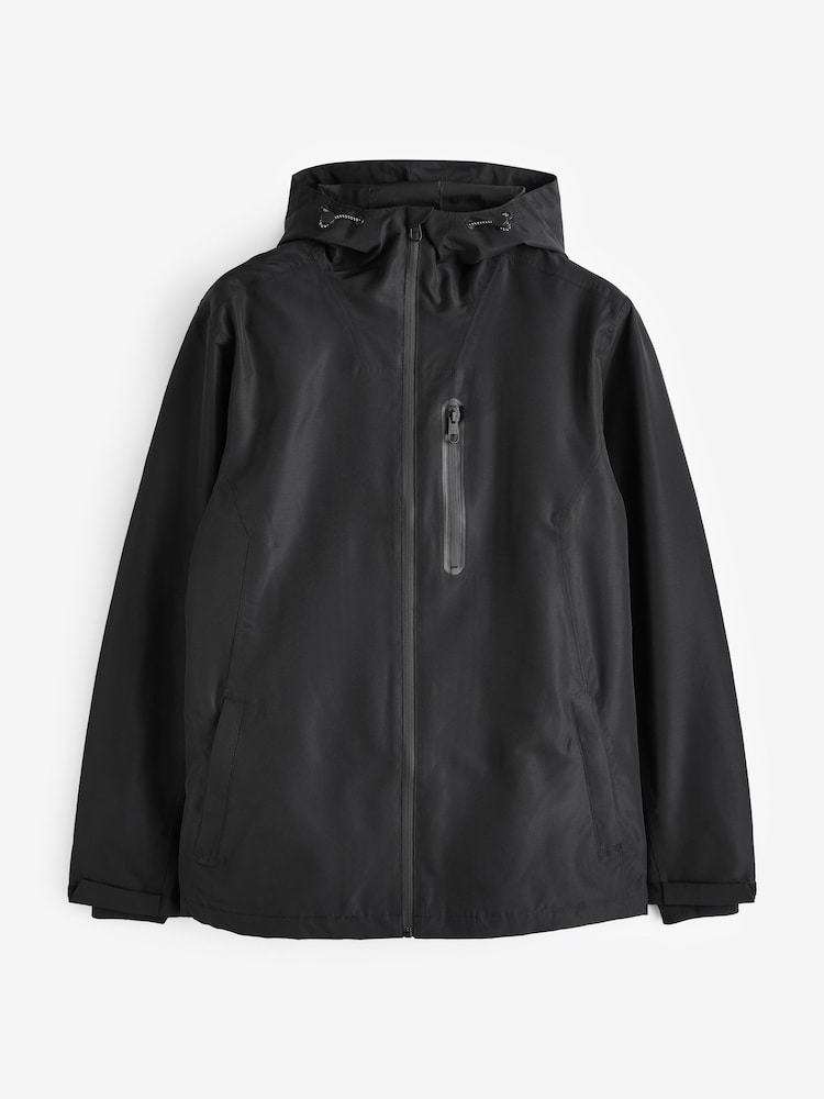 Black Waterproof Anorak Jacket - Image 1 of 1