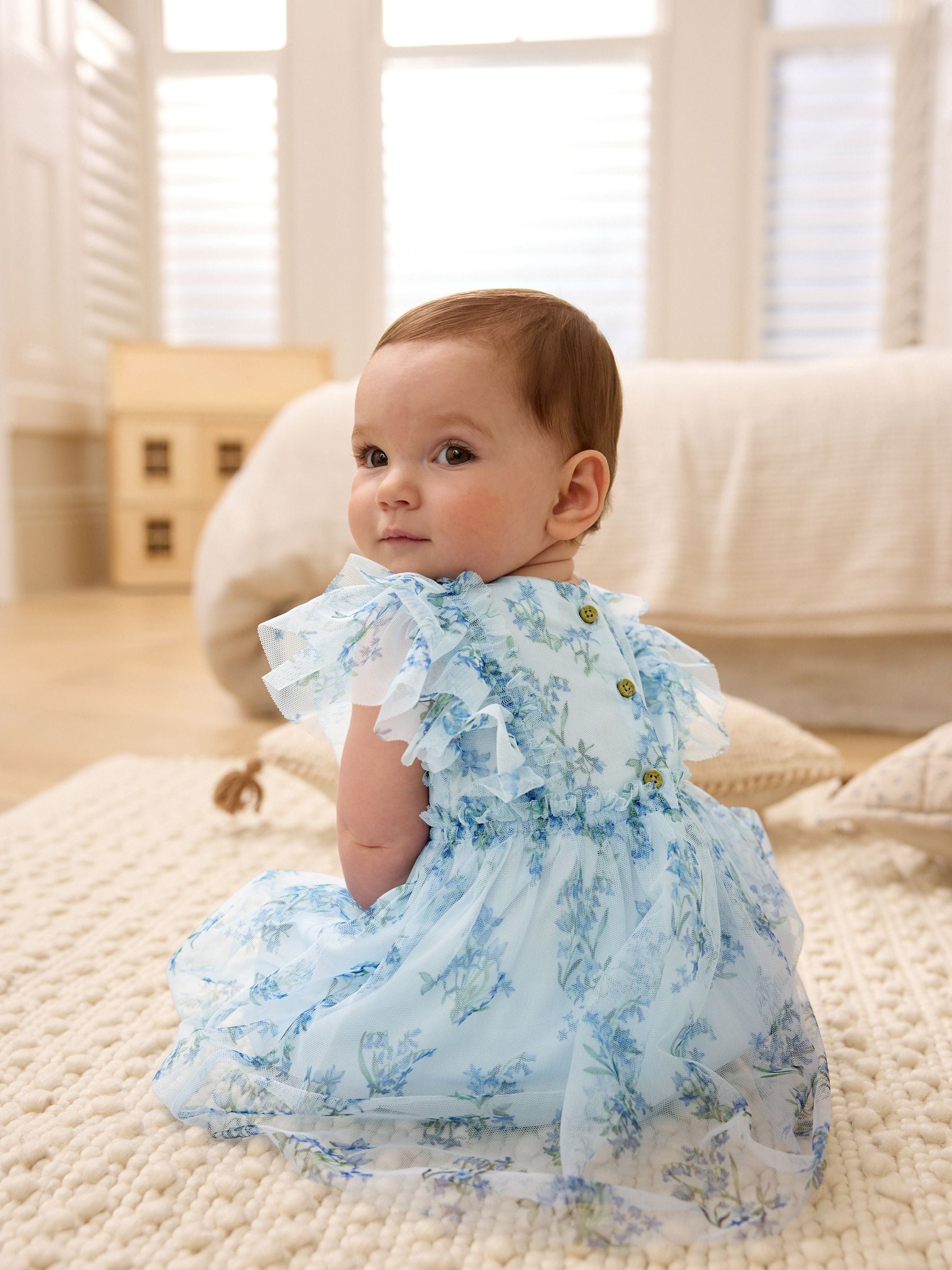 Floral baby dress on sale