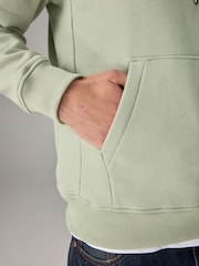 Green Light Regular Fit Jersey Cotton Rich Overhead Hoodie - Image 4 of 7