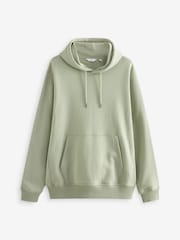 Green Light Regular Fit Jersey Cotton Rich Overhead Hoodie - Image 5 of 7