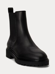 Lauren Ralph Lauren Black Allyson Leather Chelsea Boots - Image 3 of 4