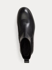 Lauren Ralph Lauren Black Allyson Leather Chelsea Boots - Image 4 of 4