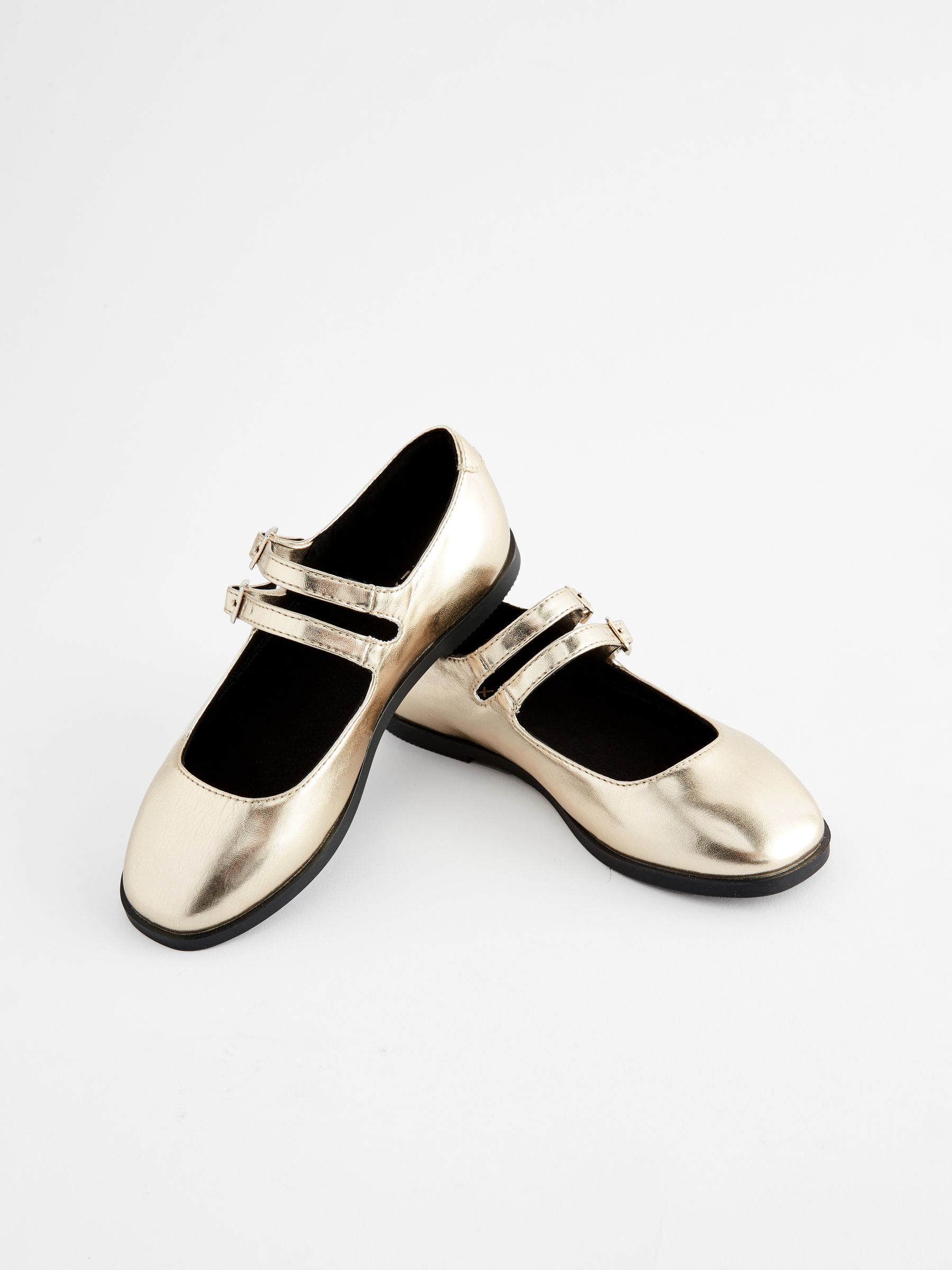 Gold mary jane pumps outlet