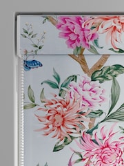 Duck Egg Blue Emporium Made to Measure Roman 100% Cotton Blind - Image 3 of 6