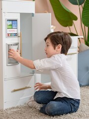 Teamson Home White Charlotte Interactive Wooden Play Kitchen Set - Image 3 of 4