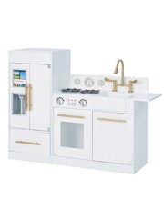 Teamson Home White Charlotte Interactive Wooden Play Kitchen Set - Image 4 of 4