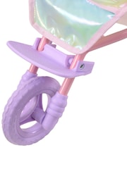 Teamson Home Purple Kids Magical Dolls Foldable Pushchair with Storage - Image 5 of 6