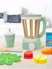 Teamson Home Green Frankfurt Wooden Blender Play Kitchen Set - Image 1 of 6