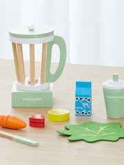 Teamson Home Green Frankfurt Wooden Blender Play Kitchen Set - Image 6 of 6