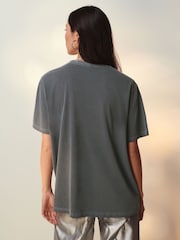 Charcoal Grey Country Music Sessions Western 100% Cotton Graphic T-Shirt - Image 3 of 6