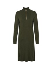 Cream Green Dela Knee Length Knitted Dress - Image 4 of 5
