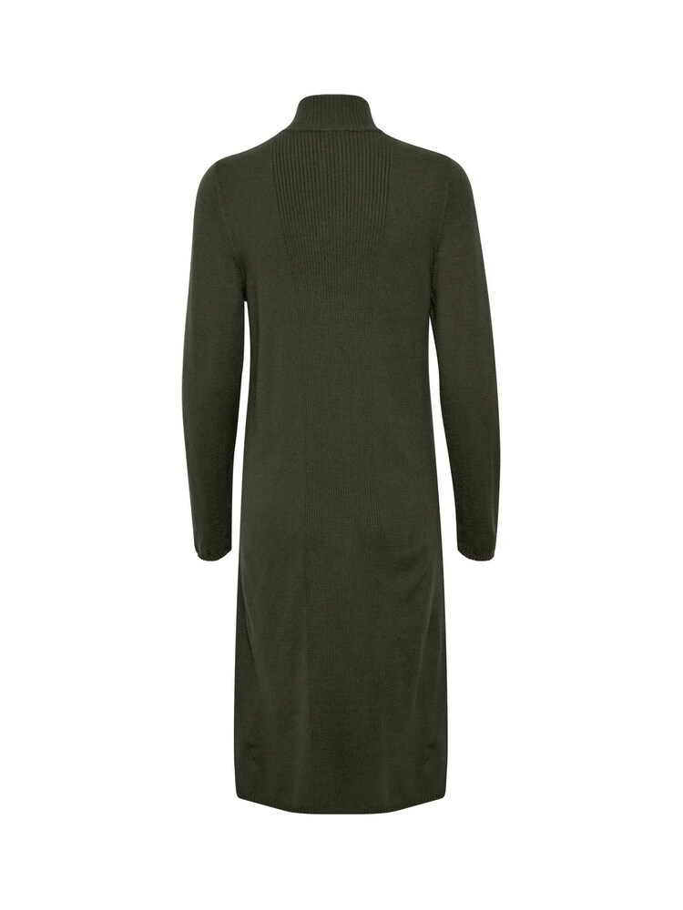 Cream Green Dela Knee Length Knitted Dress - Image 5 of 5