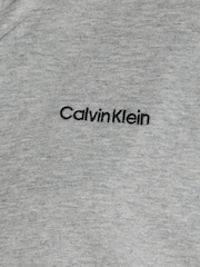 Calvin Klein Grey Modern Cotton Loungewear Full Zip Hoodie - Image 6 of 6