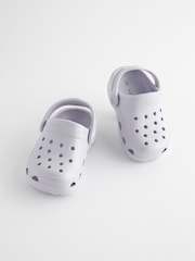 Purple Lilac Clogs - Image 1 of 6