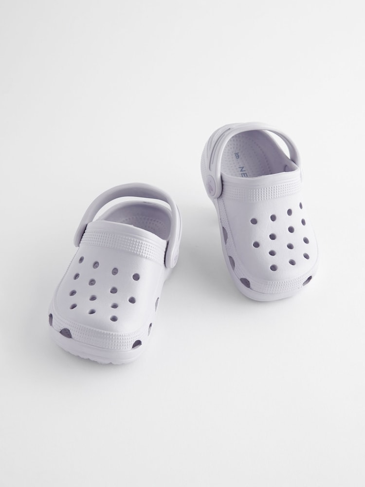 Purple Lilac Clogs - Image 1 of 6