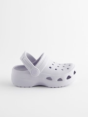 Purple Lilac Clogs - Image 2 of 6