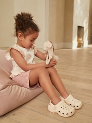 White Neutral Clogs - Image 1 of 8