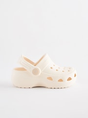 White Neutral Clogs - Image 5 of 8