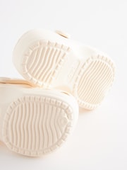 White Neutral Clogs - Image 7 of 8