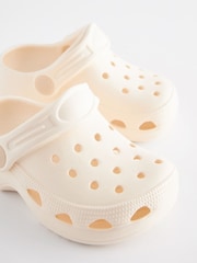 White Neutral Clogs - Image 8 of 8