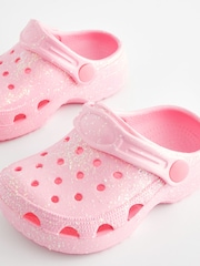 Pink Glitter Clogs - Image 3 of 5